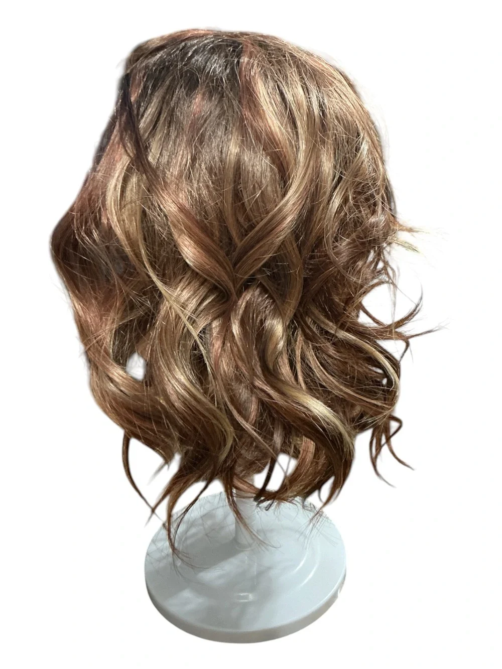 Infinite Tresses. Reddish/Brown Wavy Lace Front Wig
